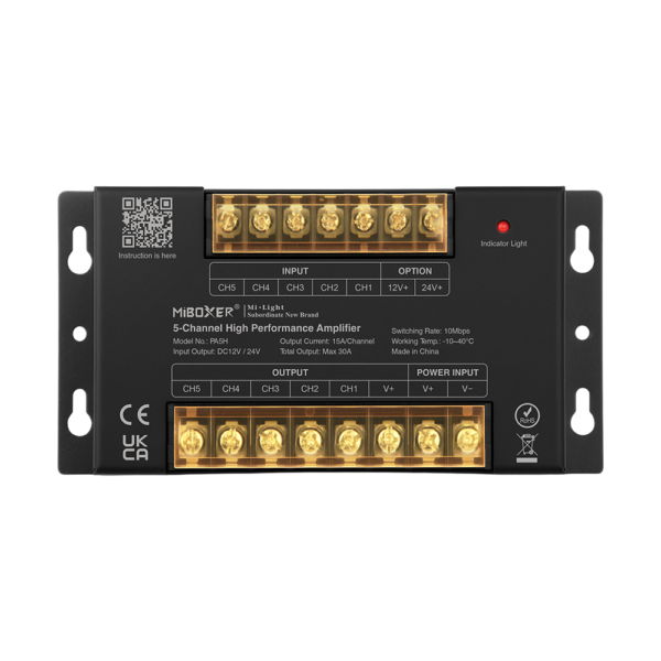 5 Channel Amplifier