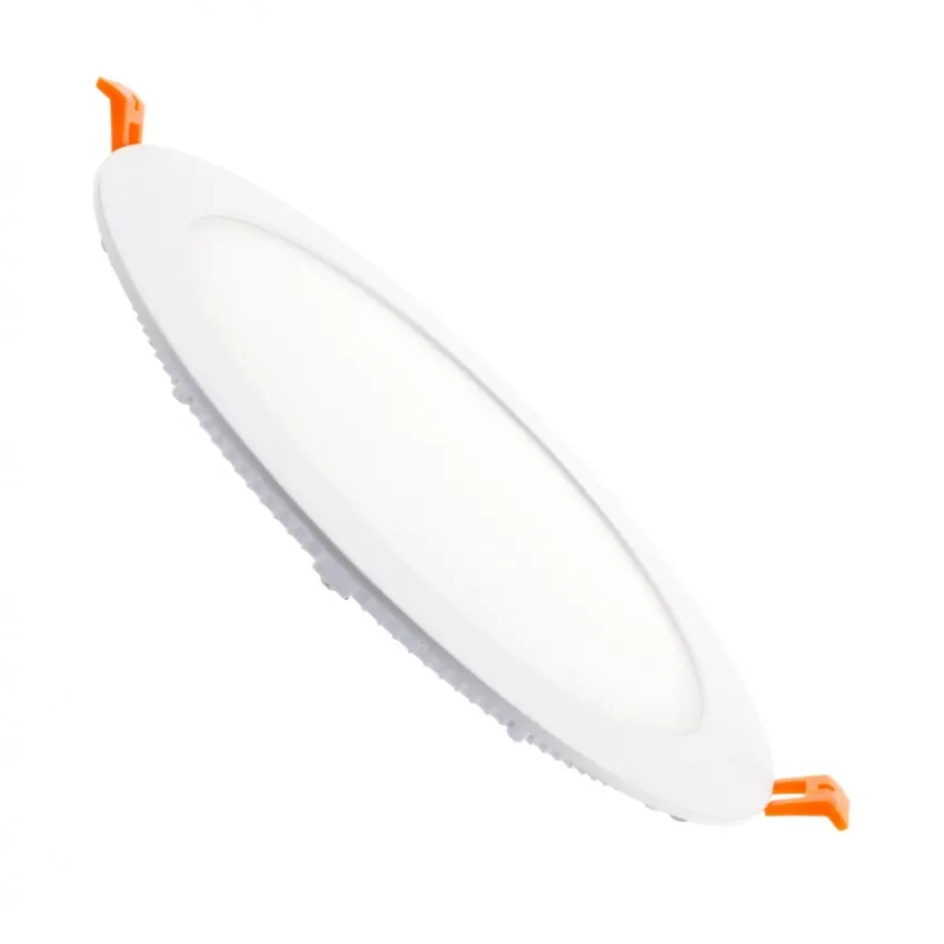 DALLE LED RONDE EXTRA PLATE 20W COUPE DIAM 220MM 6500K
