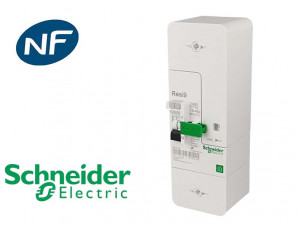 Disjoncteur EDF monophasé instantané 15/45A Schneider Resis9