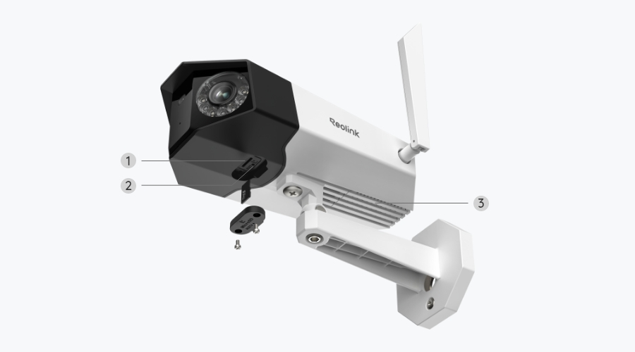 Reolink Duo 2 Caméra panoramique à batterie Wifi avec détection intelligente