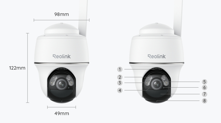 Reolink GO PT Plus + Solar Panel