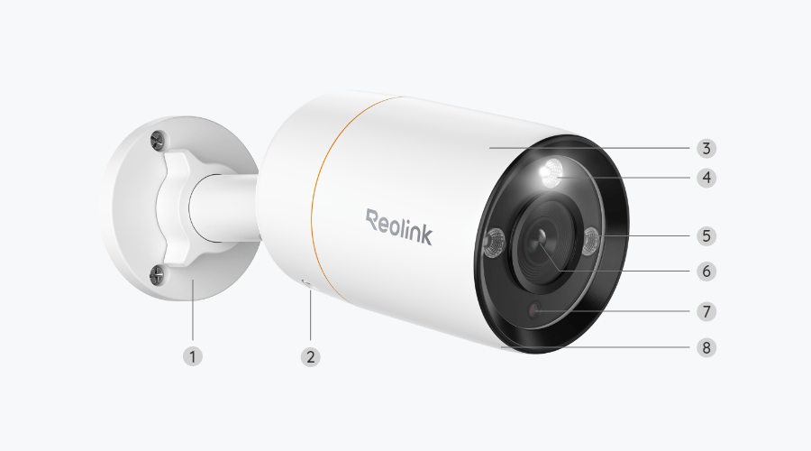 Reolink Caméra PoE Intelligente 12MP à Projecteur