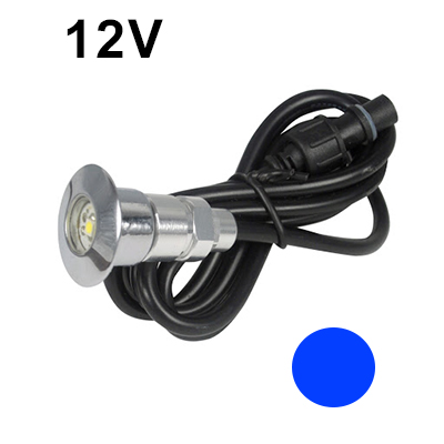LED INGROUND LIGHT 0,6W BLUE 12VDC