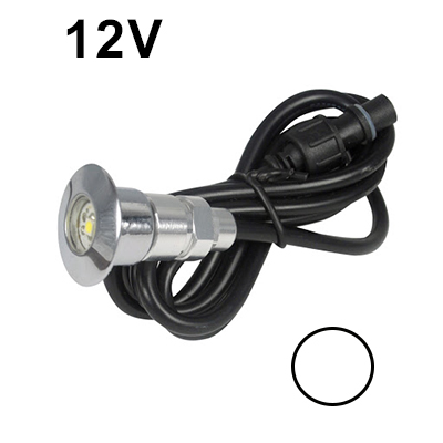 LED INGROUND LIGHT 12VDC 0,6W CW 6000K