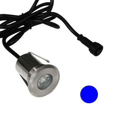 1.5W LED INGROUND LIGHT 12VDC BLUE