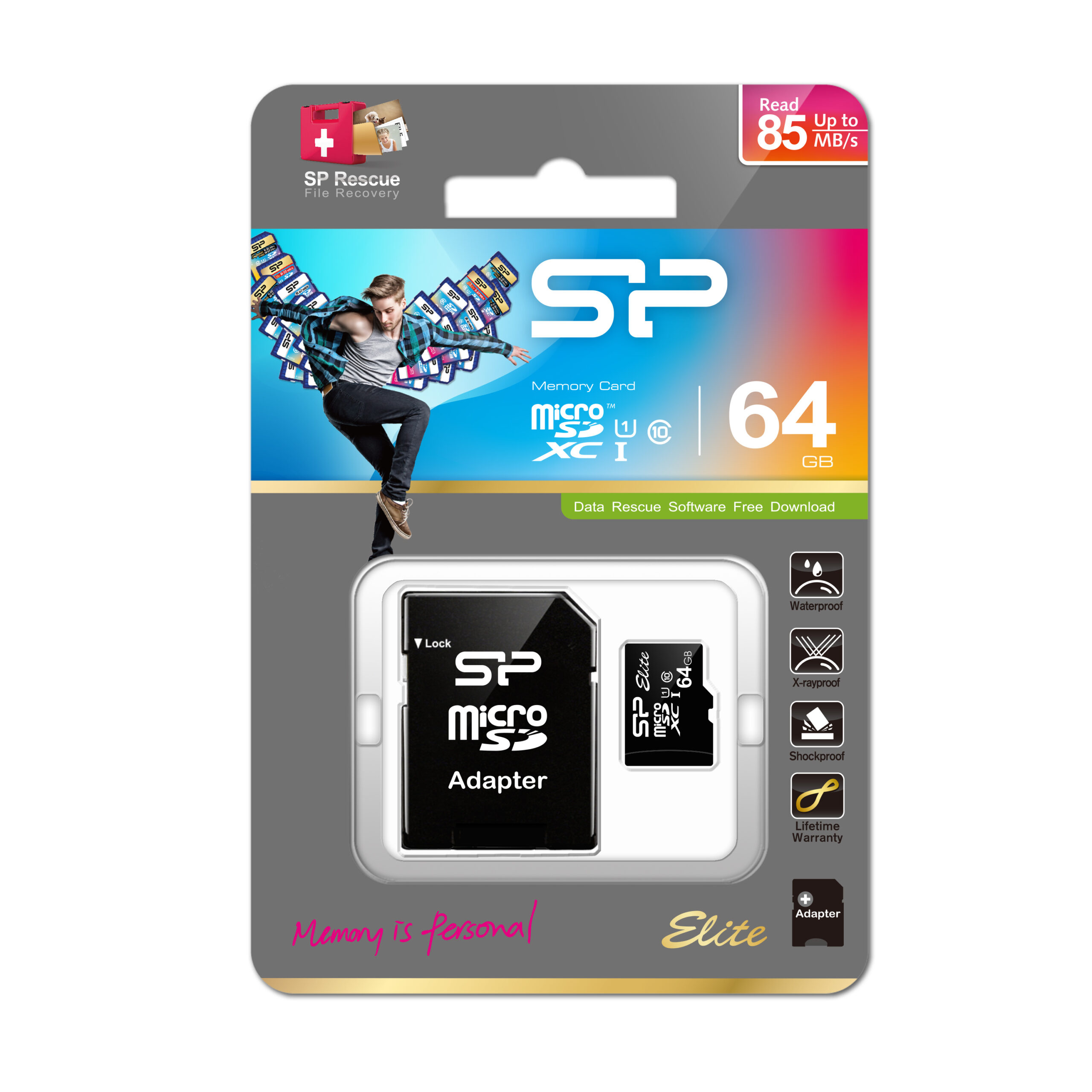 SILICON POWER MICRO SDXC UHS-I 64GO