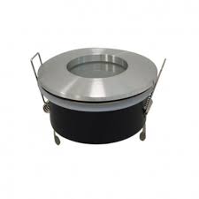 SUPPORT DE SPOT BBC  ROND ALUMINIUM       ETANCHE  IP 65  82mm