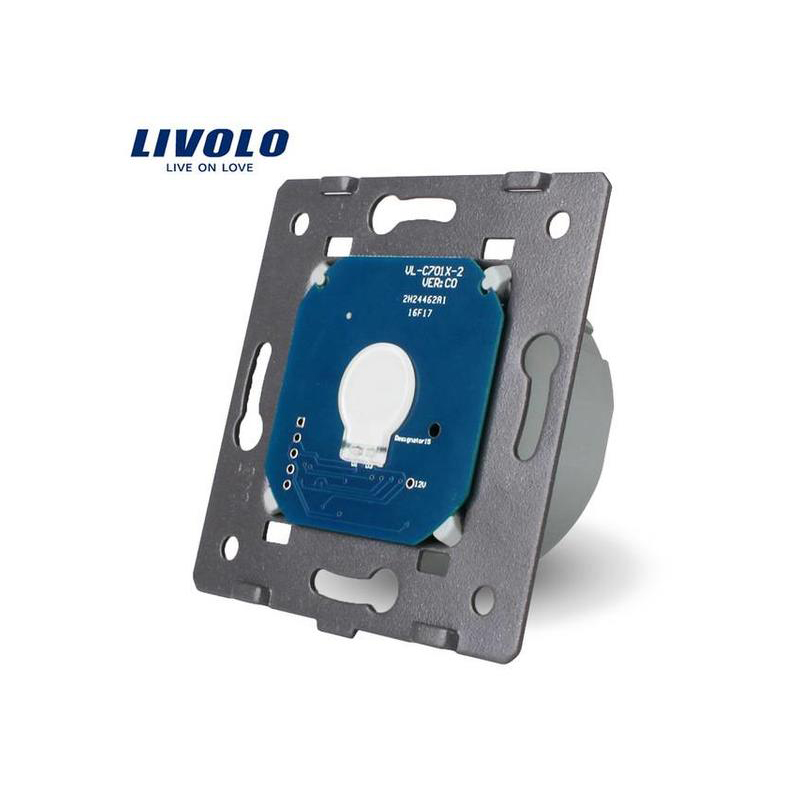 Livolo Interrupteur mural tactile 1 bouton / 1 voie