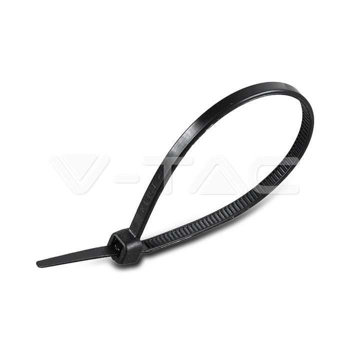 VT-CABLE TIE-2.5*200MM- BLACK