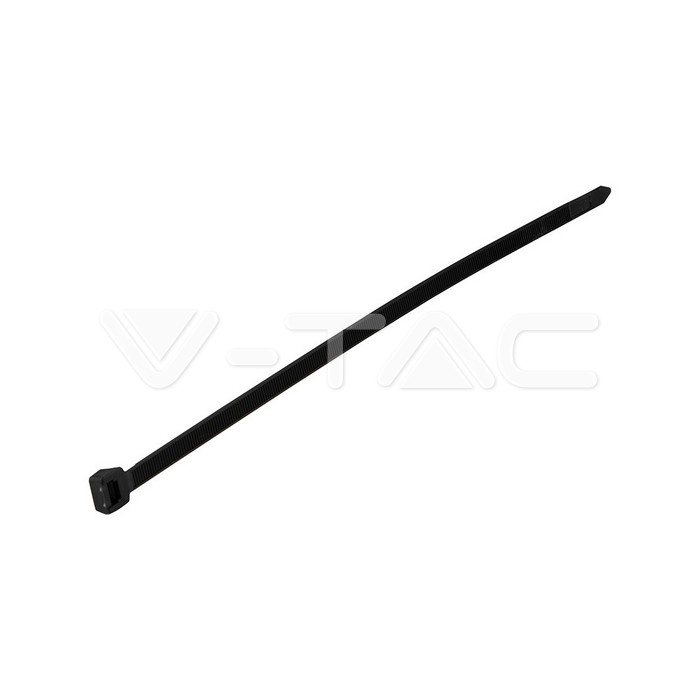 VT-CABLE TIE-4.8*200MM- BLACK