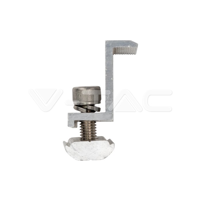 End clamp for pv panels