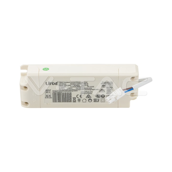 40W TRIAC DIMMABLE DRIVER FOR LED PANEL