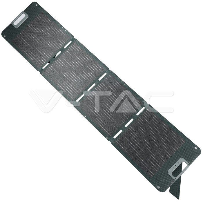 160W FOLDABLE SOLAR PANEL WITH 2IN1 CABLE FOR PORTABLE POWER STATION VT-10160