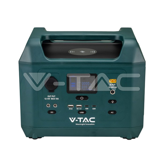 600W PORTABLE POWER STATION 26.2Ah/21.6V VT-606N