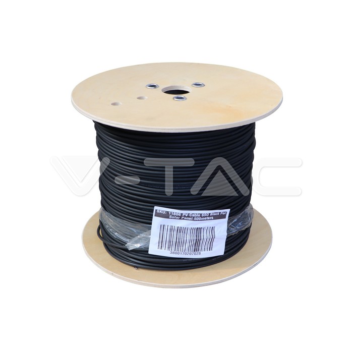 PV CABLE 6SQ BLACK FOR SOLAR PANEL AU METRE