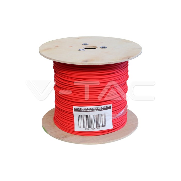 PV CABLE 4SQ RED FOR SOLAR PANEL AU METRE