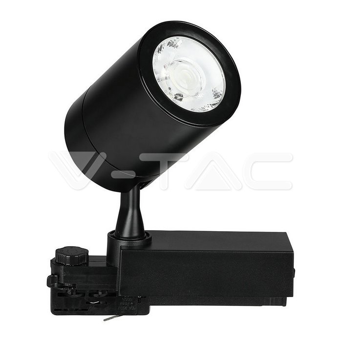 VT-4536 35W LED Track Light Black Body 4000K