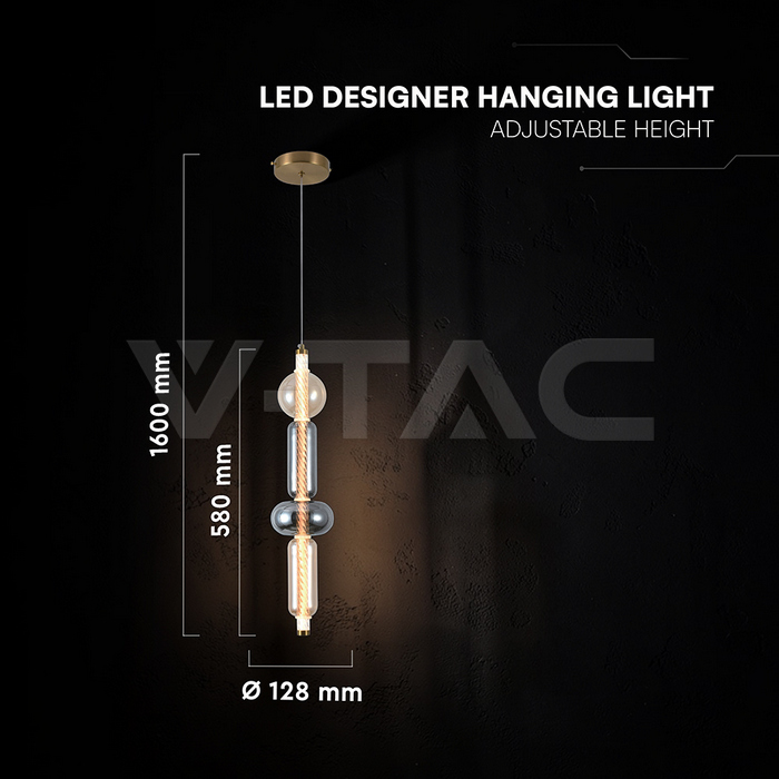 VT-298 18W A80 LED PLASTIC BULB WITH SAMSUNG CHIP 6400K E27