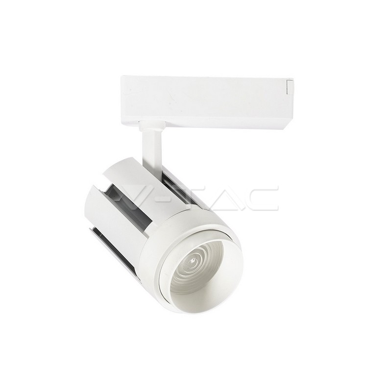 VT-4735 35W LED Track Light White Body 6500K 5 Years Warranty