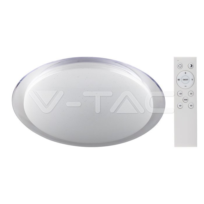 VT-8555 60W LED Dome Light Remote Control Color Changing Dimmable