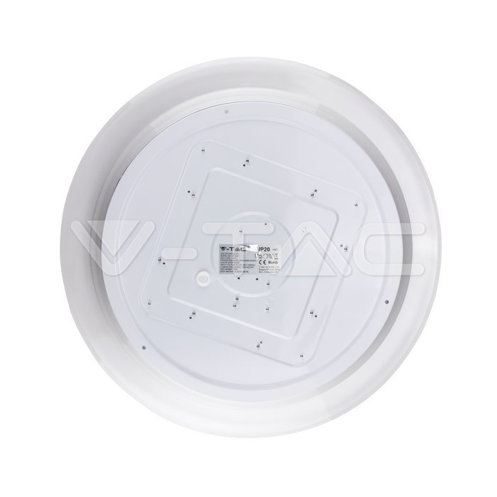 VT-8401 LED 20W/40W/20W DESIGNER DOMELIGHT CCT WITH REMOTE DIMMABLE STAR COVER