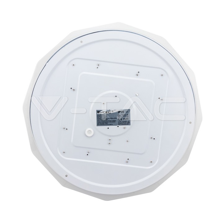 VT-8404 LED 40W DESIGNER DOMELIGHT WITH REMOTE CONTROL- CCT CHANGING -DIMMABLE