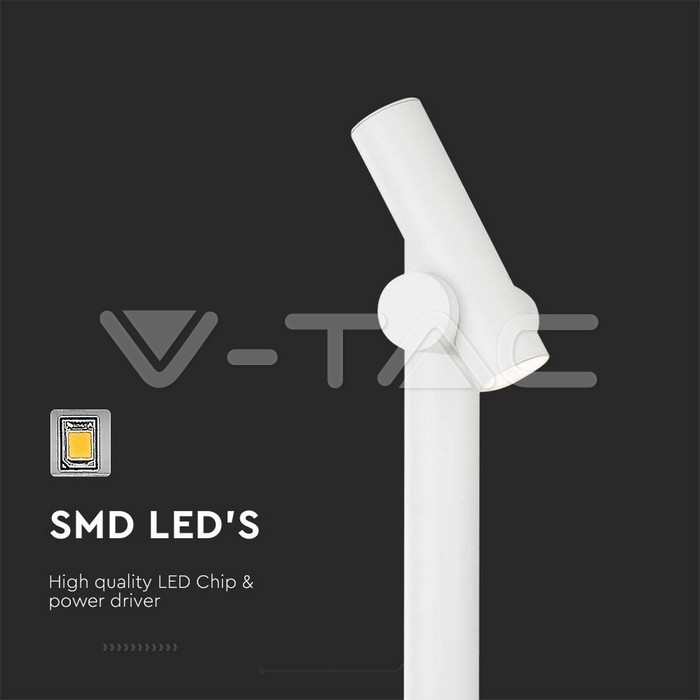 VT-215 LED Bulb - SAMSUNG CHIP 15W E27 A65 Plastic 3000K