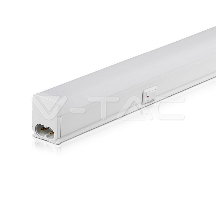 VT-2889 LED Spotlight - 8W GU10 SMD White Plastic Lens 38° 4500K