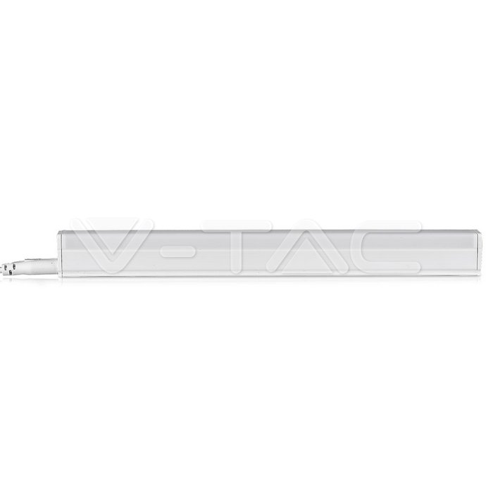 VT-2889 LED Spotlight - 8W GU10 SMD White Plastic Lens 38° 6400K