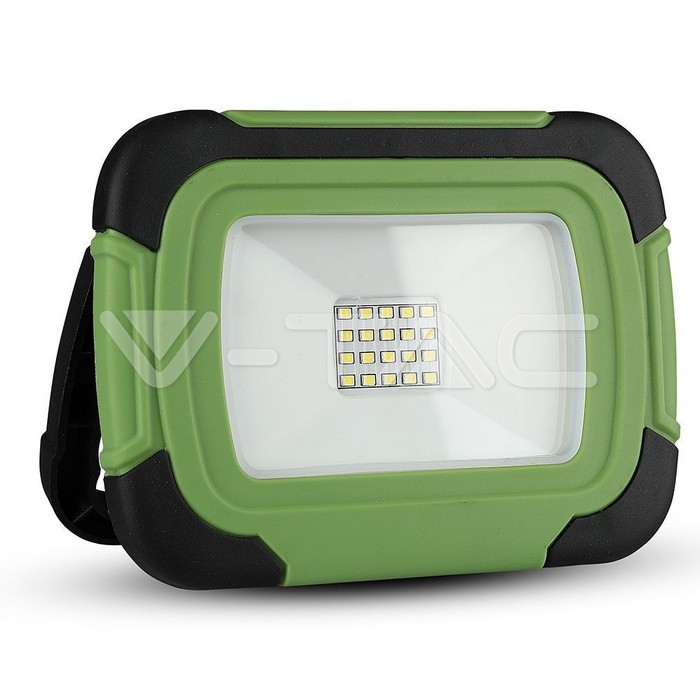 VT-11-R 10W PLASTIC RECHARGEABLE FLOODLIGHT IP44 SAMSUNG 4000K