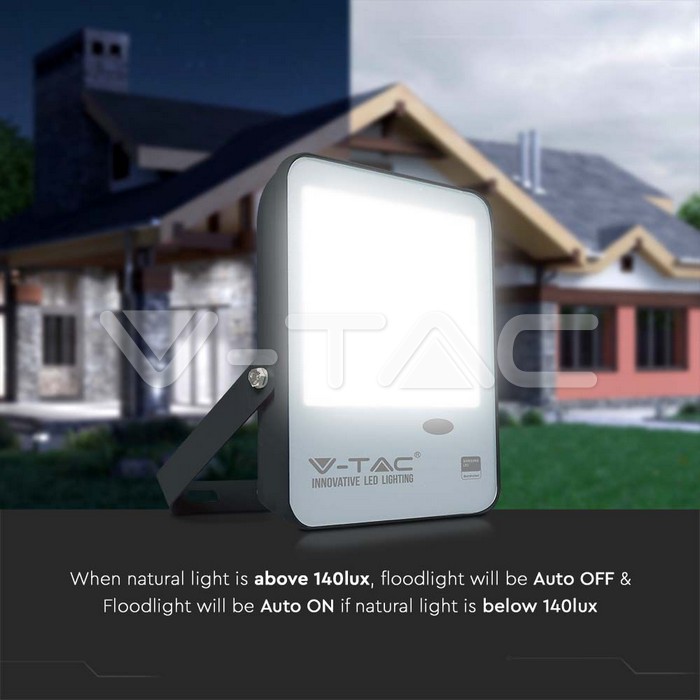VT-205 LED Spotlight SAMSUNG CHIP - GU10 5W Smooth Plastic 110°D 3000K