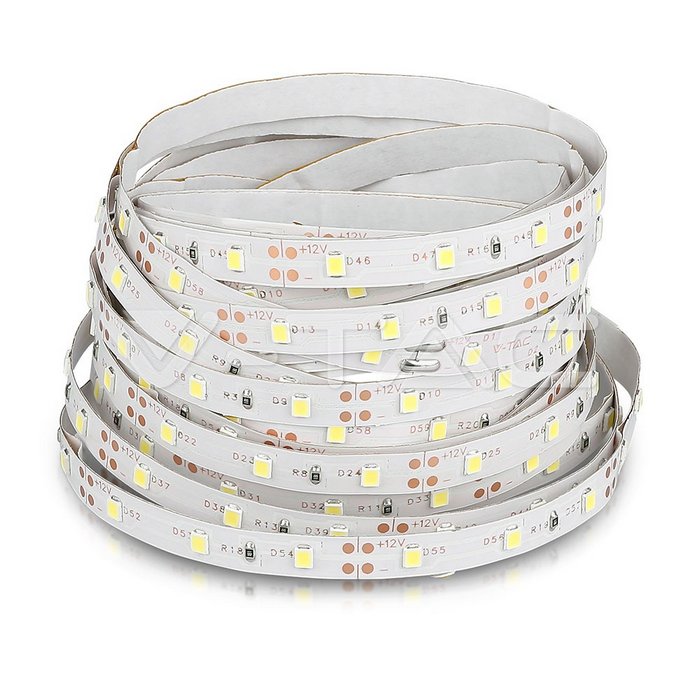 VT-3528 IP20 LS3528 60 LED BLUE NON WATERPROOF WHITE PCB