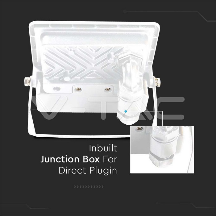 VT-205 LED Spotlight SAMSUNG CHIP - GU10 5W Smooth Plastic 110°D 4000K