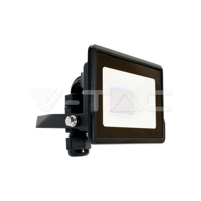 VT-118 10W LED FLOODLIGHT SAMSUNG CHIP DIRECT CONNECTION 6400K BLACK BODY