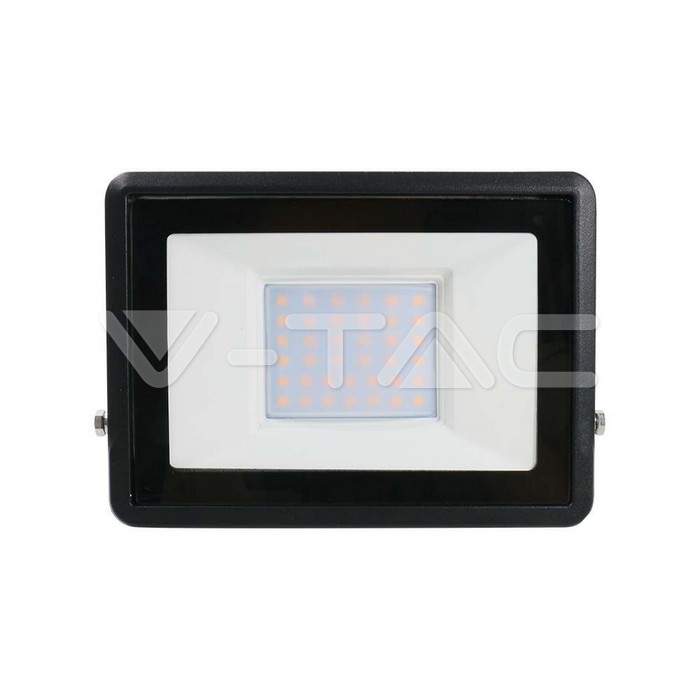 VT-138 30W LED FLOODLIGHT SAMSUNG CHIP DIRECT CONNECTION 4000K BLACK BODY
