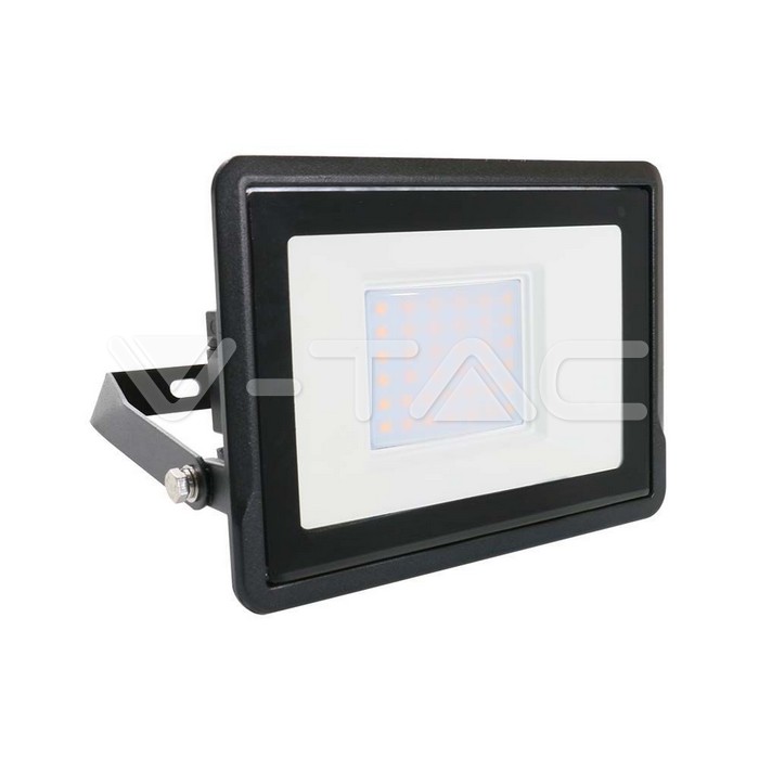 VT-138 30W LED FLOODLIGHT SAMSUNG CHIP DIRECT CONNECTION 6400K BLACK BODY