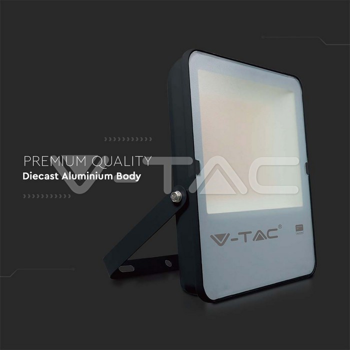 VT-302 200W LED FLOODLIGHT SAMSUNG CHIP 6500K BLACK BODY 137LM/W