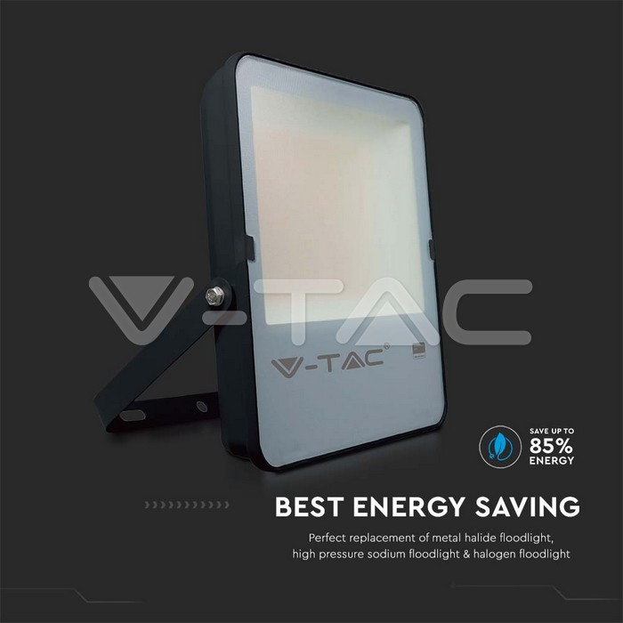 VT-302 200W LED FLOODLIGHT SAMSUNG CHIP 6500K BLACK BODY 137LM/W
