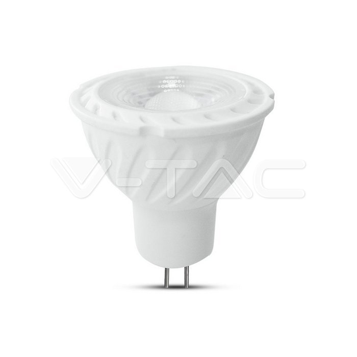 VT-267 LED Spotlight SAMSUNG CHIP - GU10 6.5W MR16 Riple Plastic 38° 4000K