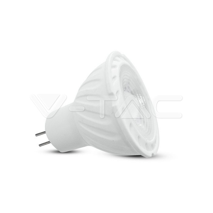 VT-267 LED Spotlight SAMSUNG CHIP - GU10 6.5W MR16 Riple Plastic 38° 4000K
