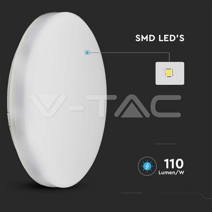 VT-8066 PLAFONNIER À LEDS 25W SAMSUNG CHIP 6500K CIRCULAIRE