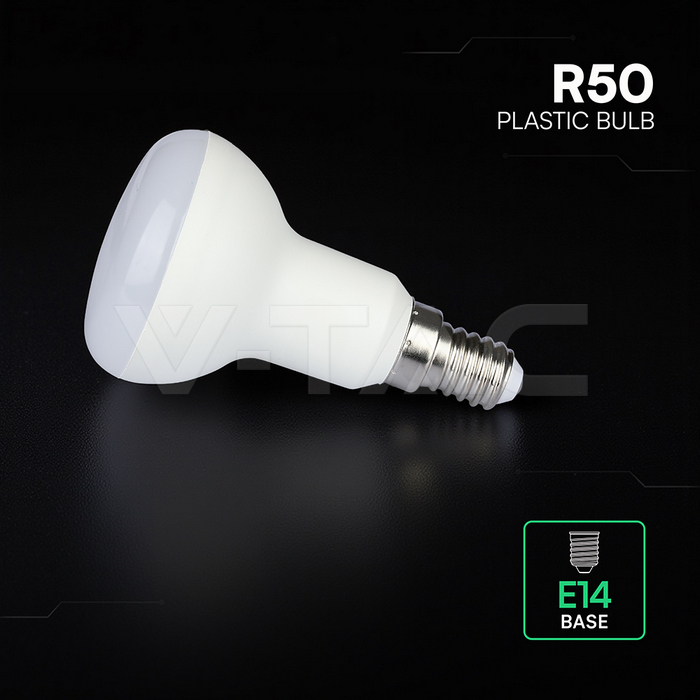 VT-250 4.8W R50 LED BULB SAMSUNG CHIP 6500K E14