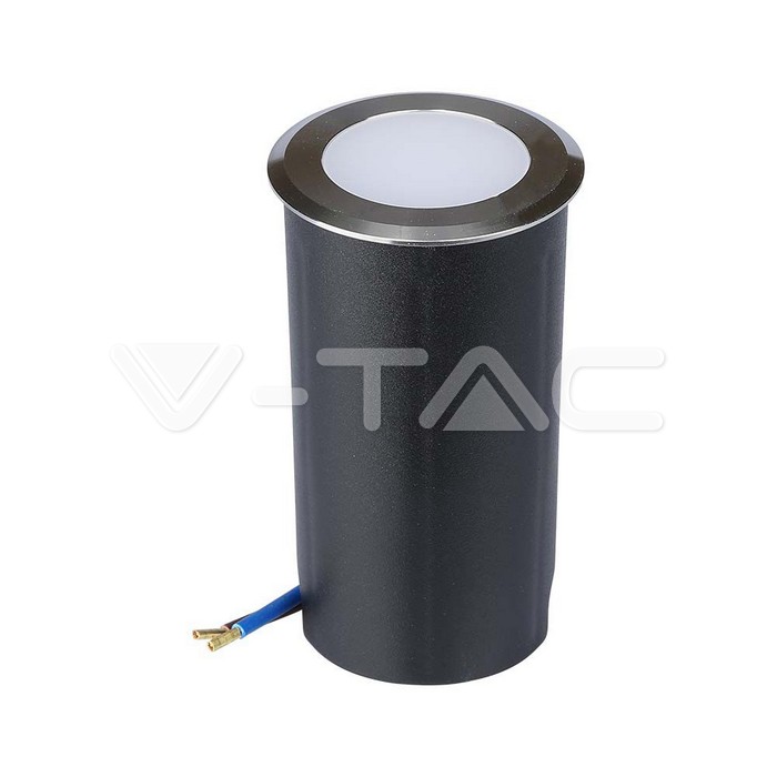 VT-1151 1W LED UNDERGROUND LIGHT 6400K SILVER