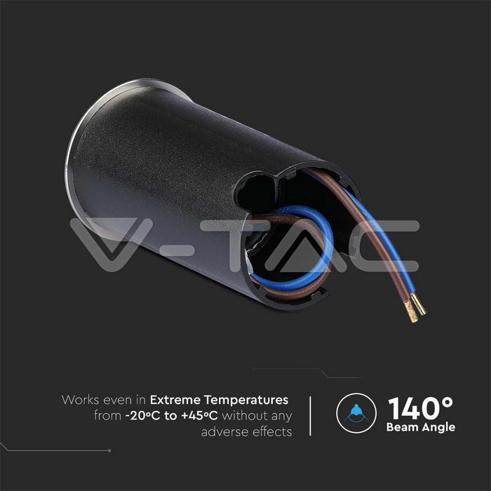 VT-1151 1W LED UNDERGROUND LIGHT 6400K SILVER