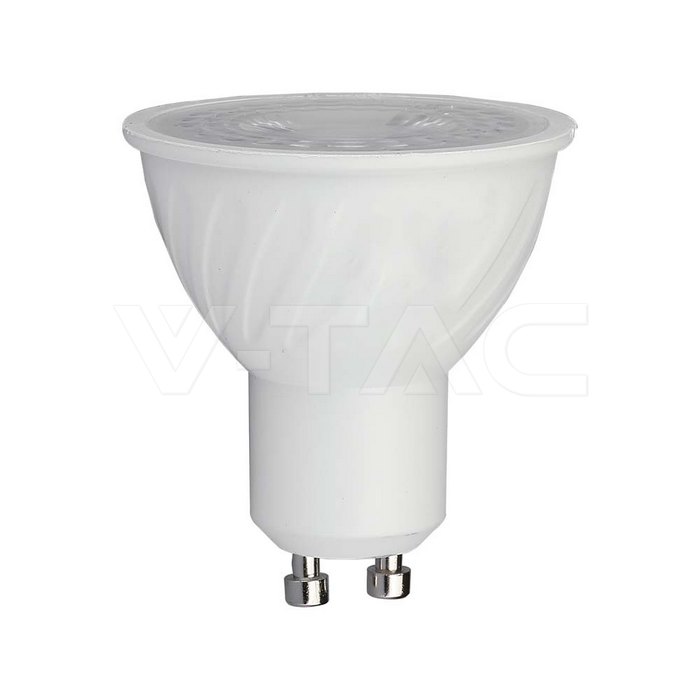 VT-247D 6W GU10 RIPPLE PLASTIC SPOTLIGHT CREE CHIP 4000K 110'D DIMMABLE