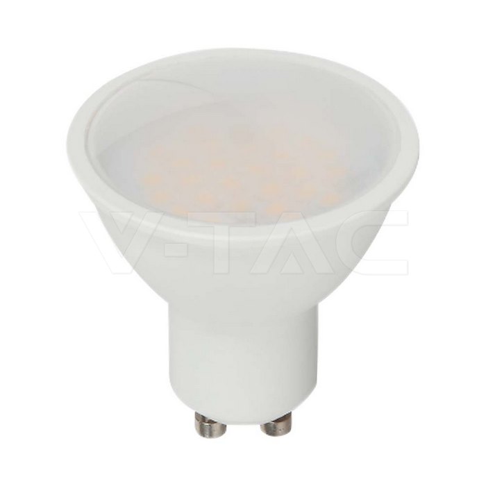 VT-205 4.5W GU10 SMOOTH PLASTIC SPOTLIGHT SAMSUNG CHIP 4000K 110'D