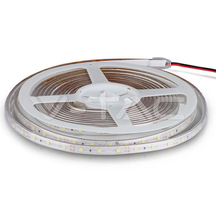 VT-3528 60 5W LED STRIP LIGHT BLUE IP65 (5M/ROLL)