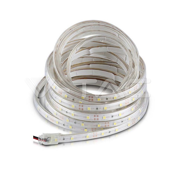 VT-3528 60 5W LED STRIP LIGHT BLUE IP65 (5M/ROLL)