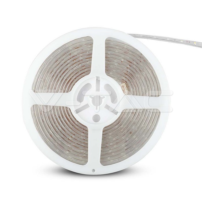 VT-3528 60 5W LED STRIP LIGHT BLUE IP65 (5M/ROLL)