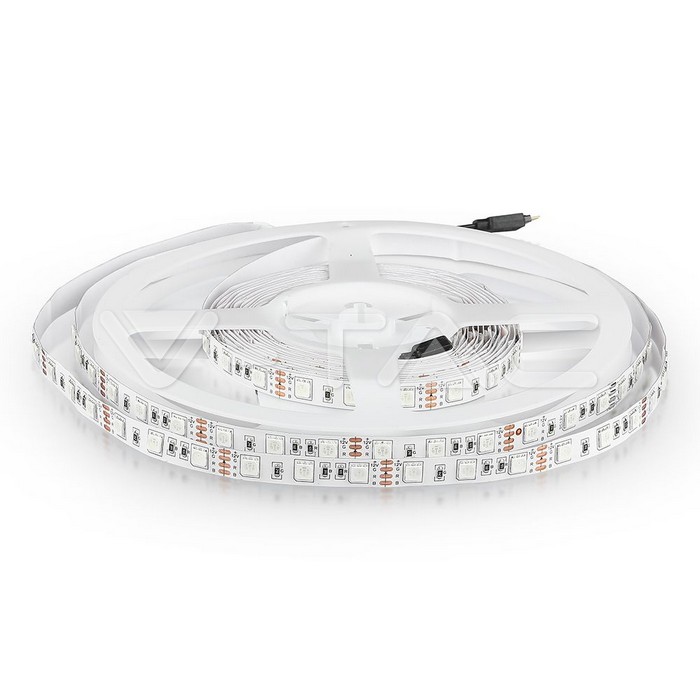 IP20 LED Strip SMD5050 - 60 LEDs RGB Non-waterproof